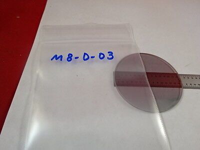 MICROSCOPE PART REICHERT AUSTRIA NEUTRAL DENSITY ND FILTER OPTICS AS IS #M8-D-03