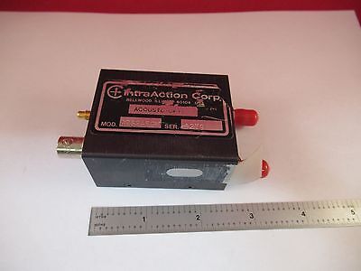 OPTICAL ACOUSTIC MODULATOR AOM INTRAACTION AQS245CW LASER OPTICS #AE-FD-02