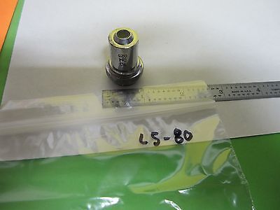 MICROSCOPE PART OBJECTIVE UNITRON 10X PHASE OPTICS BIN#L5-80