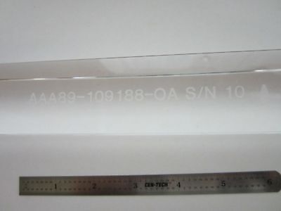 HUGE OPTICAL RECTANGULAR PRISM BK7 MIL SPEC LASER OPTICS AS IS BIN#G9-09