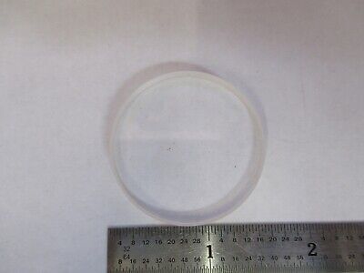 OPTICAL FLAT GLASS OPTICS AS PICTURED &19-B-42