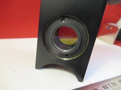 LEITZ WETZLAR GERMANY POL POLARIZER LENS 563478 MICROSCOPE PART AS PIC &13-A-16