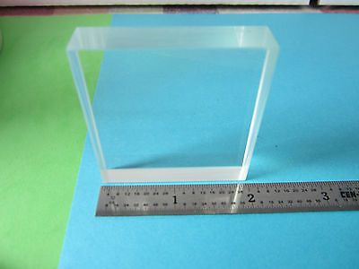 OPTICAL BK7 GLASS THICK BLOCK SLAB LASER OPTICS BIN#30-10