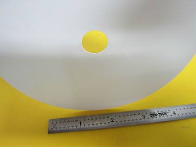 LARGE ALUMINA CERAMIC WAFER AS PICTURED SUBSTRATE LASER OPTICS BIN#28-15