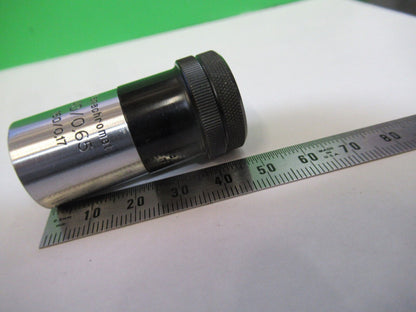 CARL ZEISS JENA T OBJECTIVE 40X /160 OPTICS MICROSCOPE PART AS PICTURED P2-B-83