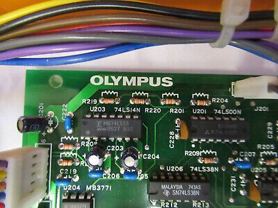 OLYMPUS JAPAN POWER SUPPLY BOARD UYPB75 MICROSCOPE PART AS PICTURED &H1-B-49