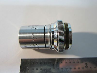 MICROSCOPE PART OBJECTIVE VINTAGE BAUSCH LOMB 16 mm 215 MM  OPTICS BIN#24-57-1