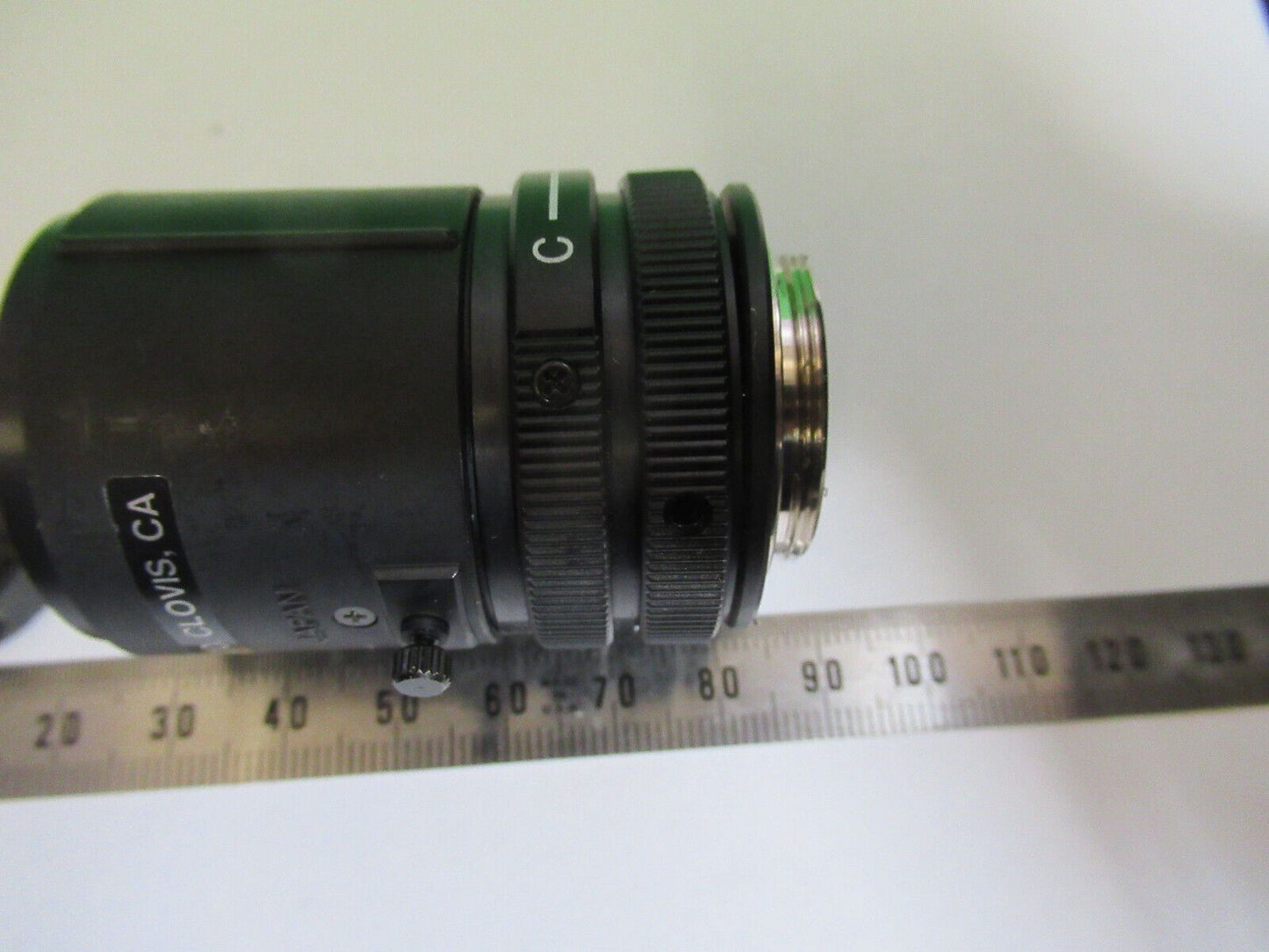 LENS CAMERA PELCO CLOVIS   F 1.4 3-8 mm OPTICS AS IS &W9-B-27