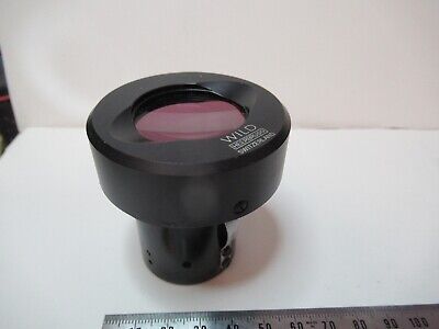 WILD HEERBRUGG SWISS M20 ILLUMINATOR MIRROR MICROSCOPE PART as pictured &83-B-19