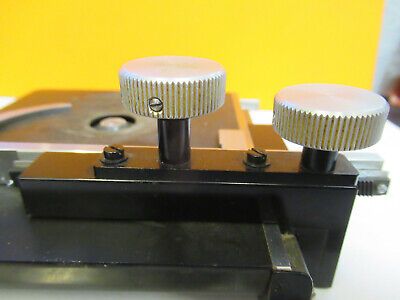 BAUSCH LOMB ANTIQUE STAGE TABLE XY  MICROSCOPE PART AS PICTURED P6-A-174