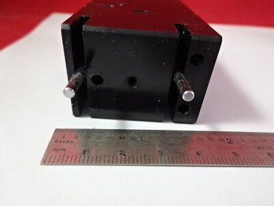 MICROSCOPE PART 563345 IRIS DIAPHRAGM SLIDE LEITZ GERMANY AS PICTURED &95-43