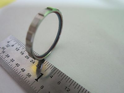 OPTICAL COATED FILTER RING MOUNTED LASER OPTICS BIN#43-15