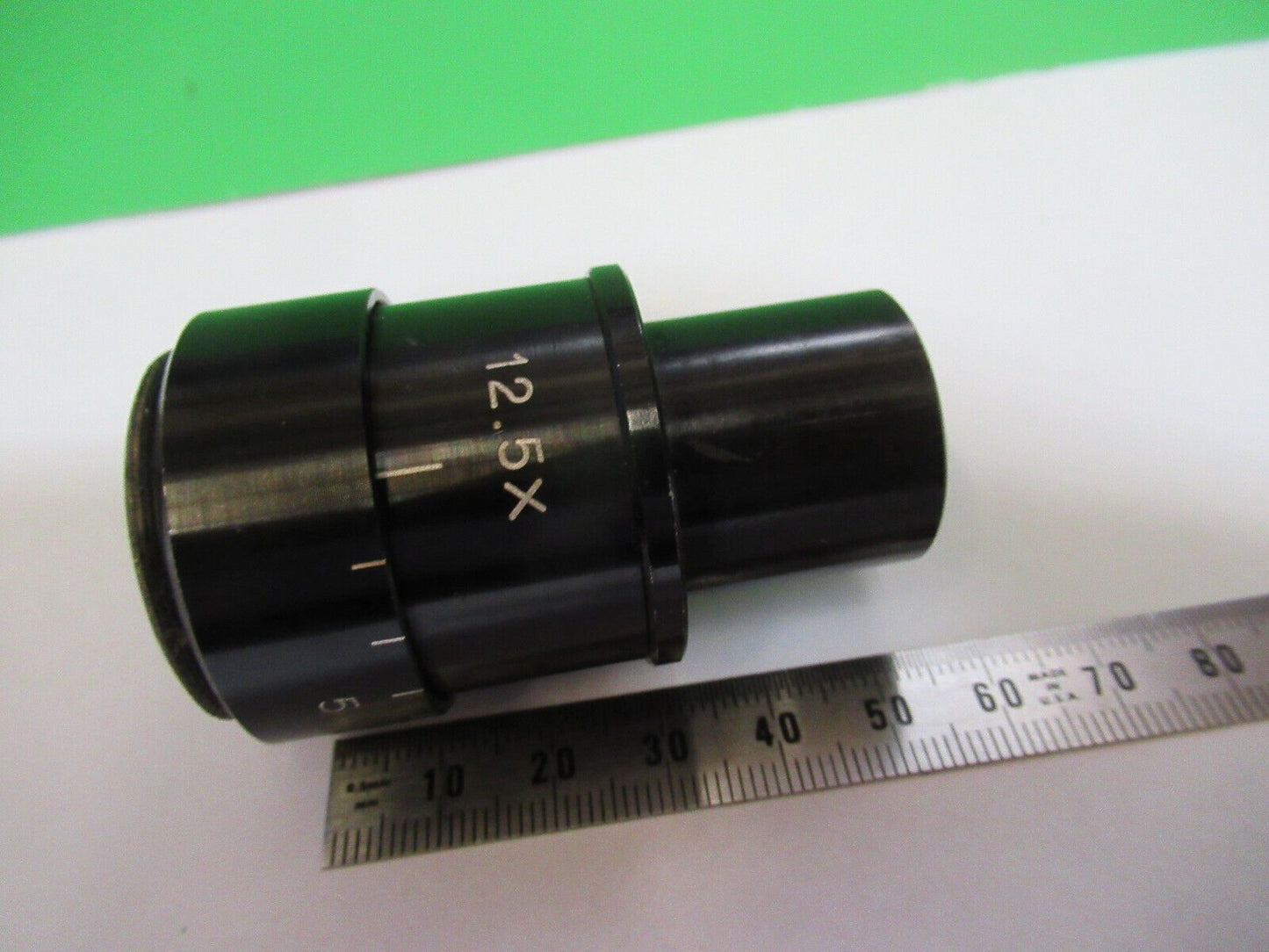 UNKNOWN EYEPIECE 12.5X VARIABLE OPTICS MICROSCOPE PART AS PICTURED H7-B-34