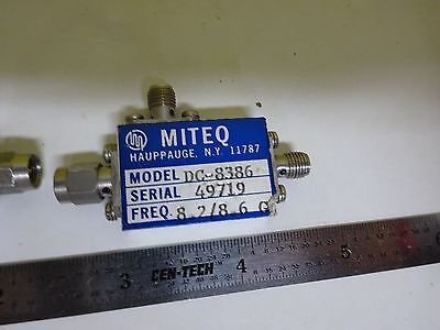 RF MICROWAVE FREQUENCY MODULES MITEQ NEW YORK SMA CONNECTOR AS IS BIN#X7-14