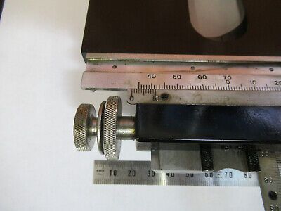 ANTIQUE SPENCER BUFFALO XY STAGE TABLE MICROSCOPE PART AS PICTURED &P9-A-02