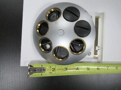 LEICA DMRX 501009 SEVEN POSITION NOSEPIECE MICROSCOPE PART AS PICTURED P1-A-07