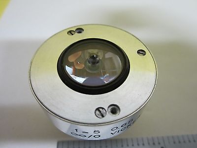 MICROSCOPE PART SOPELEM VICKERS INFINITY OBJECTIVE OPTICS AS IS BIN#T7-36