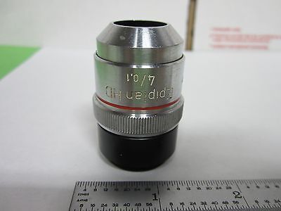 MICROSCOPE OBJECTIVE ZEISS GERMANY LD-EPIPLAN 4X LONG DISTANCE OPTICS BIN#P4-98