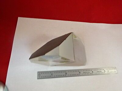 OPTICAL LARGE GLASS PRISM LASER OPTICS AS IS B#U8-F-08