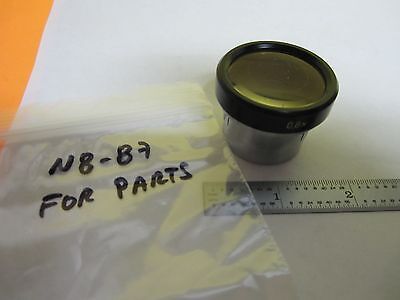 MICROSCOPE PART EYEPIECE FOR PARTS [scratches] OPTICS AS IS BIN#N8-87