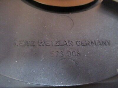 LEICA LEITZ ERGOPLAN STAGE 573008 ROTABLE MICROSCOPE PART AS PICTURED &Q6-A-16