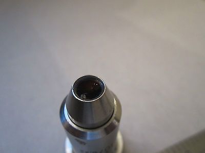 MICROSCOPE OPTICS OBJECTIVE PH1 10X CARL ZEISS GERMANY AS IS chipped BIN#RED