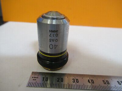 BAUSCH LOMB 40X OBJECTIVE 708449 LENS OPTICS MICROSCOPE PART AS PICTURED P2-A-12