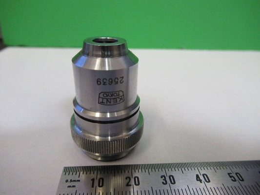 KENT TOKYO OBJECTIVE LENS 4X MICROSCOPE PART AS PICTURED &G2-A-25