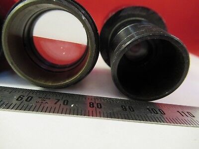 FOR PARTS LENSES FOR OCULAR EYEPIECE OPTICS MICROSCOPE PART AS PICTURED &66-A-98