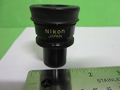 MICROSCOPE PART NIKON JAPAN EYEPIECE CFW10X OPTICS AS IS BIN#65-19