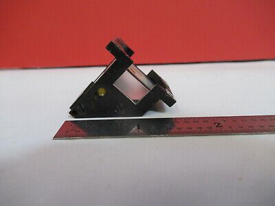 LEITZ GERMANY GLASS PRISM HEAD MICROSCOPE PART OPTICS AS PICTURED #B9-A-42