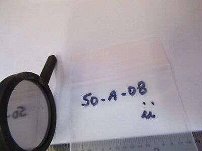 CARL ZEISS GERMANY NEUTRAL DENSITY N16 FILTER MICROSCOPE PART AS PIC &50-A-08