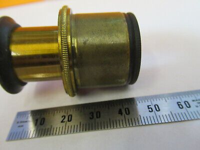 ANTIQUE 1860's SEIBERT (cracked) EYEPIECE I MICROSCOPE PART AS PICTURED &F1-A-33