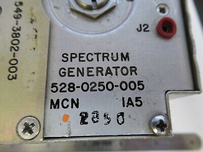 MODULE for RT-742A/ARC-51BX MIL SPEC RADIO SPECTRUM ANALYZER AS PICTURED #62-X2