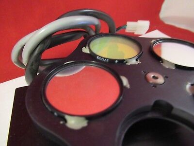 OPTICAL MOTORIZED FILTER WHEEL LASER PRO OPTICS AS PICTURED &FT-4-07