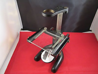 VINTAGE VERY OLD MICROSCOPE BAUSCH LOMB WITHOUT EYEPIECE OCULAR LOOKS GOOD