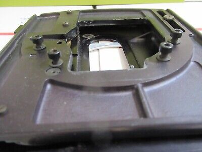 WILD HEERBRUGG SWISS BIOLOGY STAGE TABLE MICROSCOPE PART AS PIC #12-A-135