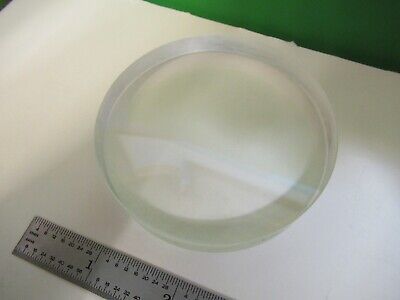 OPTICAL FLAT FUSED SILICA ZYGO 3" DIA stains coating OPTICS AS PICTURED #15-A-84