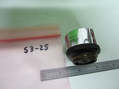 MICROSCOPE PART OBJECTIVE WILD EPI 20X SWISS HEERBRUGG OPTICS AS IS BIN#S3-25