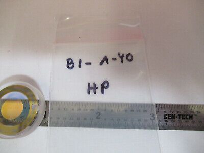 HP HEWLETT PACKARD COATED LENS FILTER LASER OPTICS AS PICTURED #B1-A-40