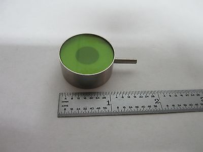 MICROSCOPE PART  GREEN FILTER OPTICS #R8-42