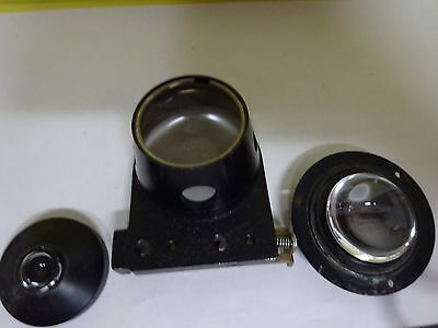 FOR PARTS MICROSCOPE PART LOT LENS ILLUMINATOR ?? OPTICS BIN#X5-19