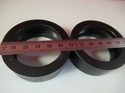 OPTICAL EMPTY ALUMINUM LENS HOLDER LOT OPTICS AS PICTURED &39-A-41B