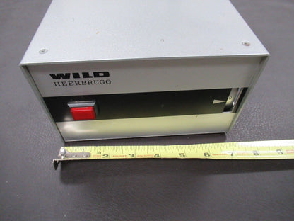 WILD HEERBRUGG SWISS POWER SUPPLY MTr-23 MICROSCOPE PART AS PICTURED &TD3