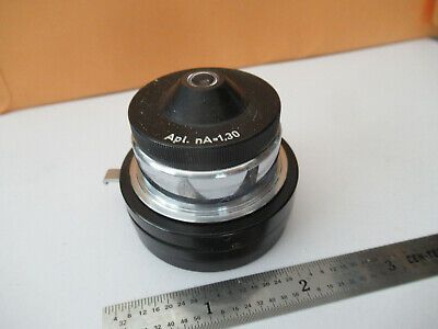 MICROSCOPE PART WILD HEERBRUGG SWISS M11 CONDENSER + IRIS AS PICTURED F4-A-23