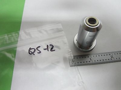 MICROSCOPE PART OBJECTIVE LEITZ WETZLAR 10X GERMANY OPTICS BIN#Q5-12