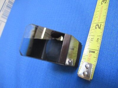 UNITRON JAPAN GLASS PRISM HEAD OPTICS MICROSCOPE PART AS PICTURED &S1-A-02