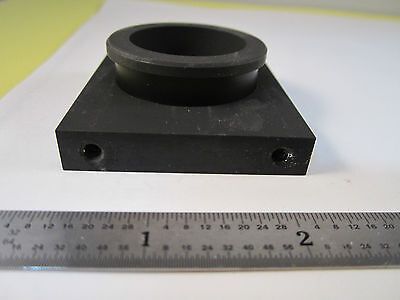 OPTICAL MOUNTED LENS FROM MONOCHROMATOR BAUSCH LOMB OPTICS BIN#C1-19