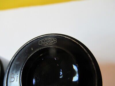 OLYMPUS JAPAN PAIR Bi WF10X EYEPIECE MICROSCOPE OPTICS AS PICTURED &14-C-34