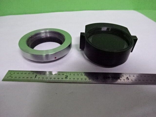 MICROSCOPE PART ZEISS GERMANY POLMI DF ACCESSORY POL OPTICS AS IS #AQ-15